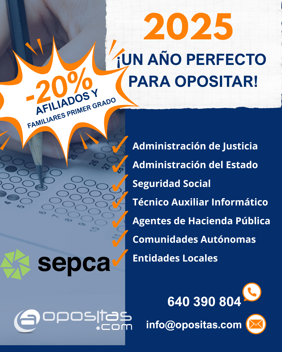 28 05 2025 OPOSITAS PROMOCIÓN SEPCA