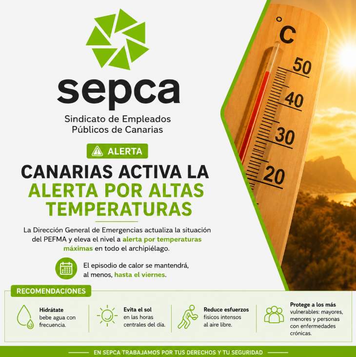 07 07 2026 declaración de alerta pode calor extremo