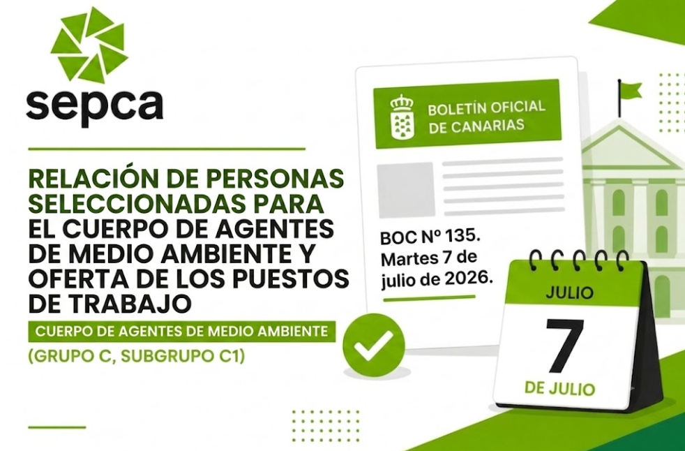 07 07 2026 seleccion de personal Medio Ambiente Agentes