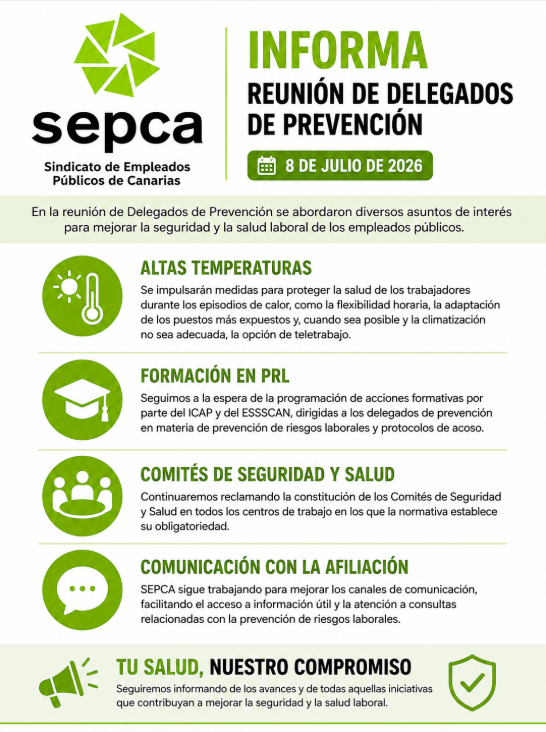 10 07 26 reunion delegados de prevencion PRL
